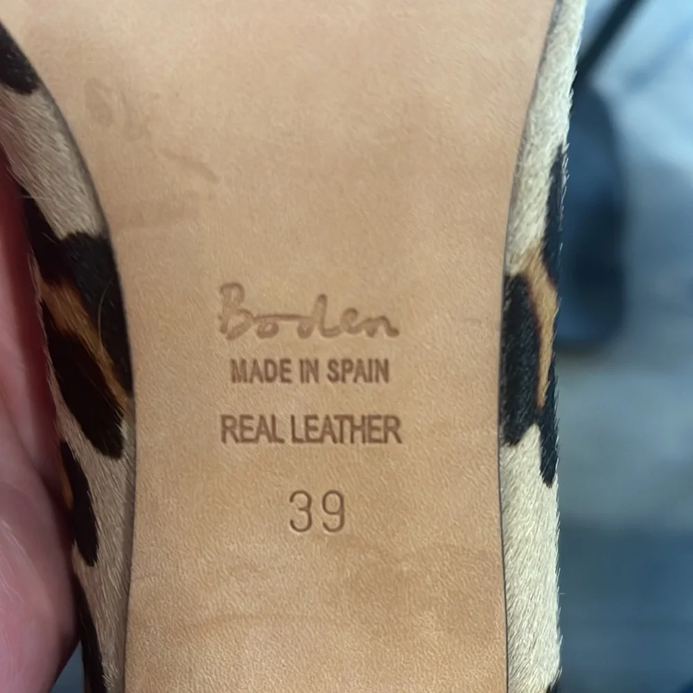 🔹 Boden Ponyhair Cheetah Print Pumps - Picture 9 of 9